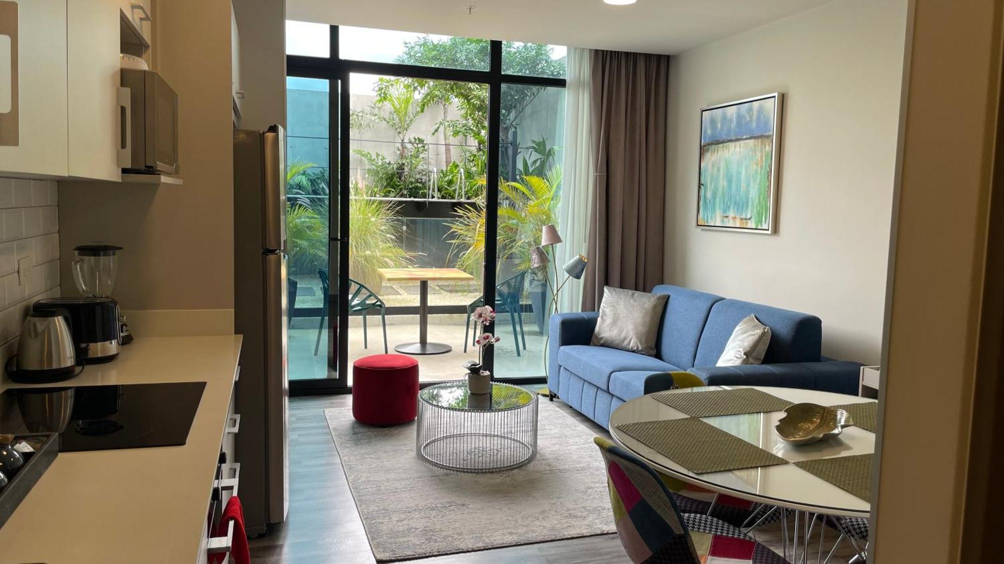 Cozy Apartment With Terrace, Sj Cosmopolitan Tower #402 San Jose  Eksteriør bilde